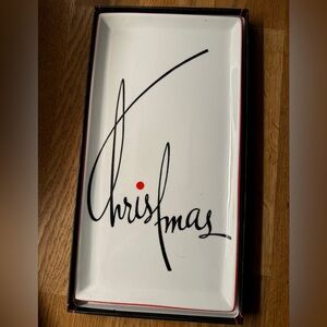 Rosanna Vintage Holiday Tray - New in Gift Box
